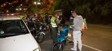 Así son los operativos conjuntos en la vía al Mar