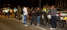 Así son los operativos conjuntos en la vía al Mar