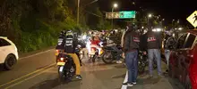 Así son los operativos conjuntos en la vía al Mar