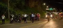 Operativo vía al mar Reten Forestal