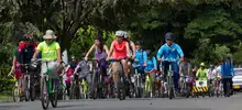 VI Bicletada por los humedales convocó a más de 200 personas