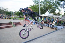 Más de 40 deportistas extremos se tomaron la Unidad Alberto Galindo