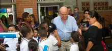 Alcalde Armitage entrega dos instituciones educativas más en las comunas 4 y 9
