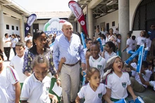 La Institución educativa 20 de julio estrena la sede  Cristina Serrano De Lourido  totalmente remodelada