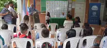 Esta es la escuela más linda que hemos puesto en servicio: Armitage desde I.E.O. Villa Carmelo