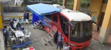 Dispositivo móvil de atención al habitante de calle