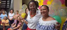 Reencuentro de mujeres en el tercer aniversario de Casa Matria.