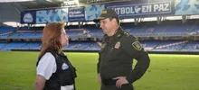 Balance de seguridad del partido entre América y Envigado