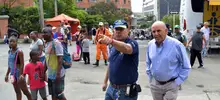 Con la Semana Santa también llegó la peregrinación a los cerros tutelares