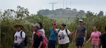 Quinientos mil feligreses ascendieron a los cerros tutelares en los días santos