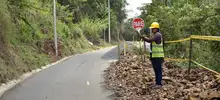 Vía a Ventiaderos en Los Andes 05