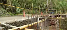 Vía a Ventiaderos en Los Andes 09