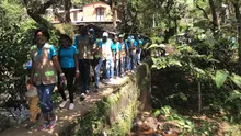 La quebrada del Cabuyal más limpia en jornada de limpieza  