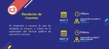 Uaespm rinde cuentas esta semana en las comunas 6 y 11