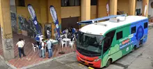 67 habitantes de calle fueron atendidos hoy con el dispositivo móvil
