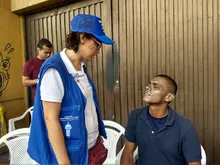 67 habitantes de calle fueron atendidos hoy con el dispositivo móvil