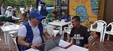67 habitantes de calle fueron atendidos hoy con el dispositivo móvil