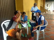 Habitantes de Calle están acudiendo a recibir los servicios en el dispositivo móvil