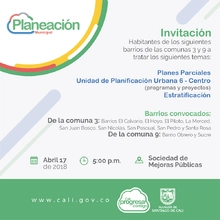 Planeación Municipal atenderá inquietudes de habitantes del centro