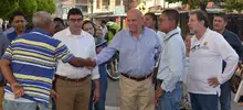 Alcalde Armitage recorrió la comuna 6 para inspeccionar los avances de su gestión