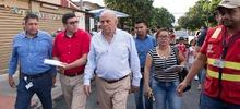 Foto recorrido Alcalde comuna 5