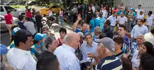 Foto recorrido Alcalde comuna 5