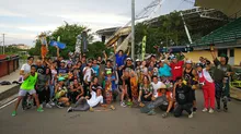Los mejores de Vértigo se tomaron el patinódromo mundialista.