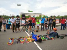 Los mejores de Vértigo se tomaron el patinódromo mundialista.