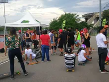 Los mejores de Vértigo se tomaron el patinódromo mundialista.