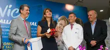 Alcalde Armitage acompañó recorrido de la Princesa de Jordania por centros de salud de Cali
