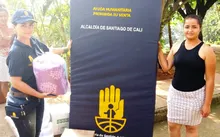 Continúa entrega de asistencia humanitaria a efctados por aguacero del 17 de abril