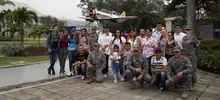 Niños celebraron su mes, con un día como pilotos, gracias a la Secretaría de Turismo 