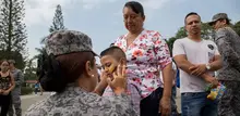 Niños celebraron su mes, con un día como pilotos, gracias a la Secretaría de Turismo 