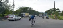 Con limpieza de la zona del futuro tercer carril se inició la ampliación de la Cali – Jamundí