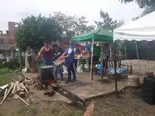 Atención habitante de calle en el barrio la Isla