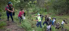 Jornada de restauración en el Ecoparque Cerro de la Bandera 9