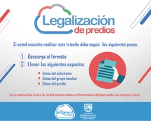 Legalización de predios 