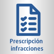 Prescripción de infracciones