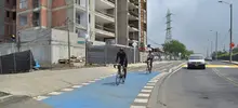Caleños ya cuentan con bicicarril para subir a Pance de forma segura