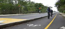 Caleños ya cuentan con bicicarril para subir a Pance de forma segura