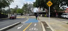 Caleños ya cuentan con bicicarril para subir a Pance de forma segura