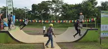 Alcalde Armitage entrega 13 escenarios de deportes extremos para los jóvenes de Cali