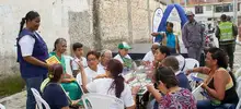 Comunidad del barrio Las Orquídeas se apropia de su polideportivo