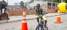 Comunidad del barrio Las Orquídeas se apropia de su polideportivo