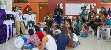 Comunidad del barrio Las Orquídeas se apropia de su polideportivo
