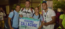 Un arco iris de luz brilló en Cali en contra de la Lgbti fobia