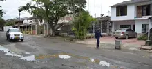 Obra de rehabilitación de la vía Cascajal 2