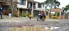 Obra de rehabilitación de la vía Cascajal 3