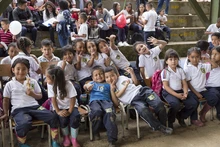 Sector solidario saca sonrisas en la Institución Educativa Felidia 