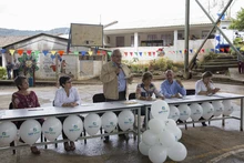 Sector solidario saca sonrisas en la Institución Educativa Felidia 